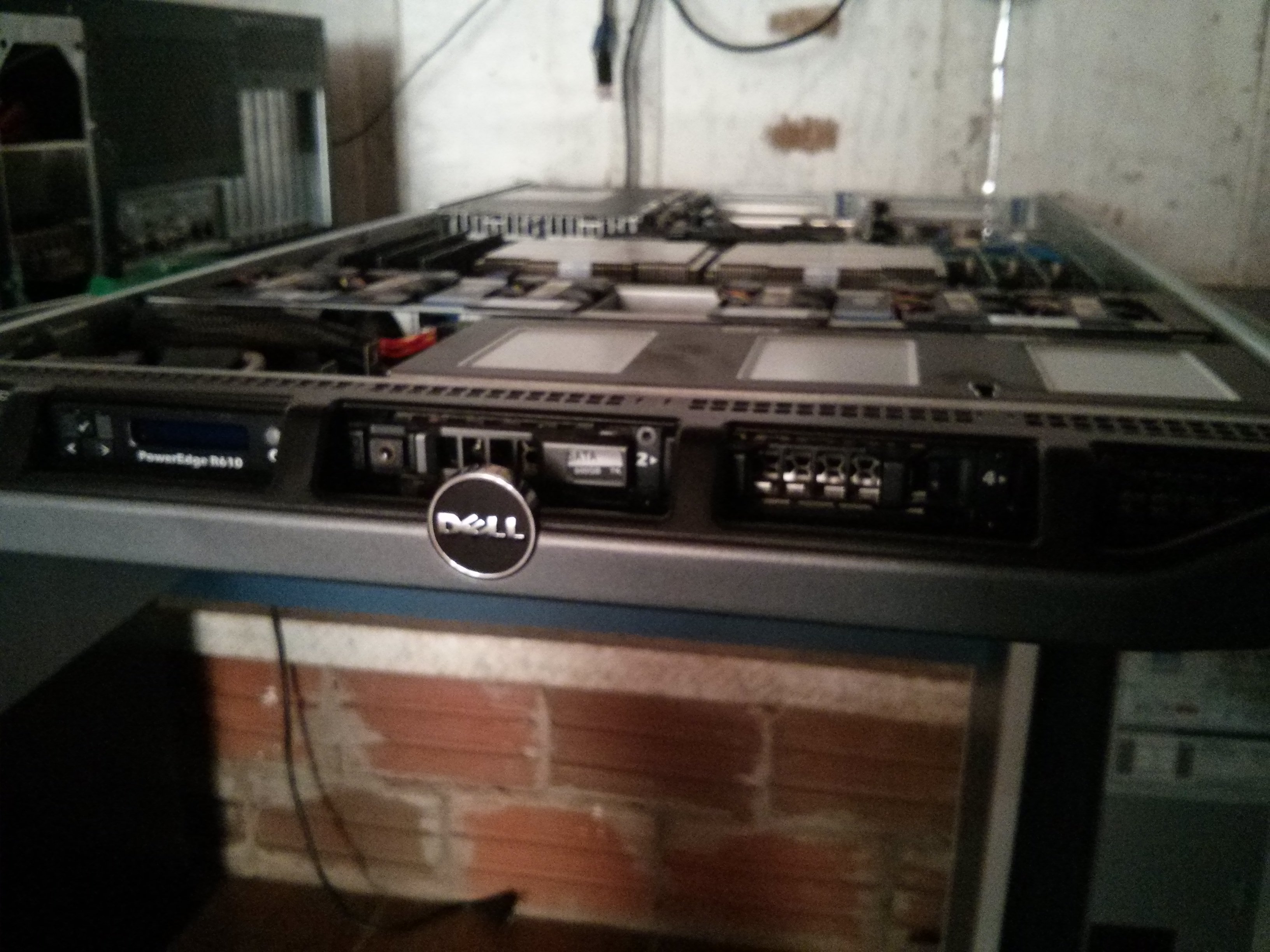 Server Dell em breve operante