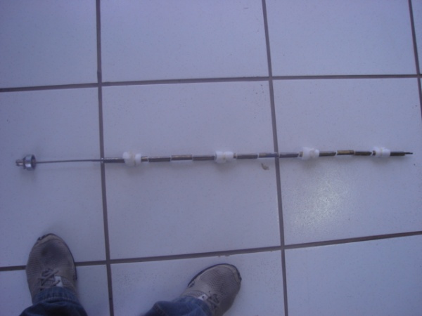 Uma Hyperlink de 15dB desmontada.