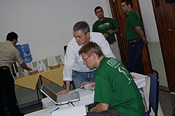 Efetuando credenciamento para...