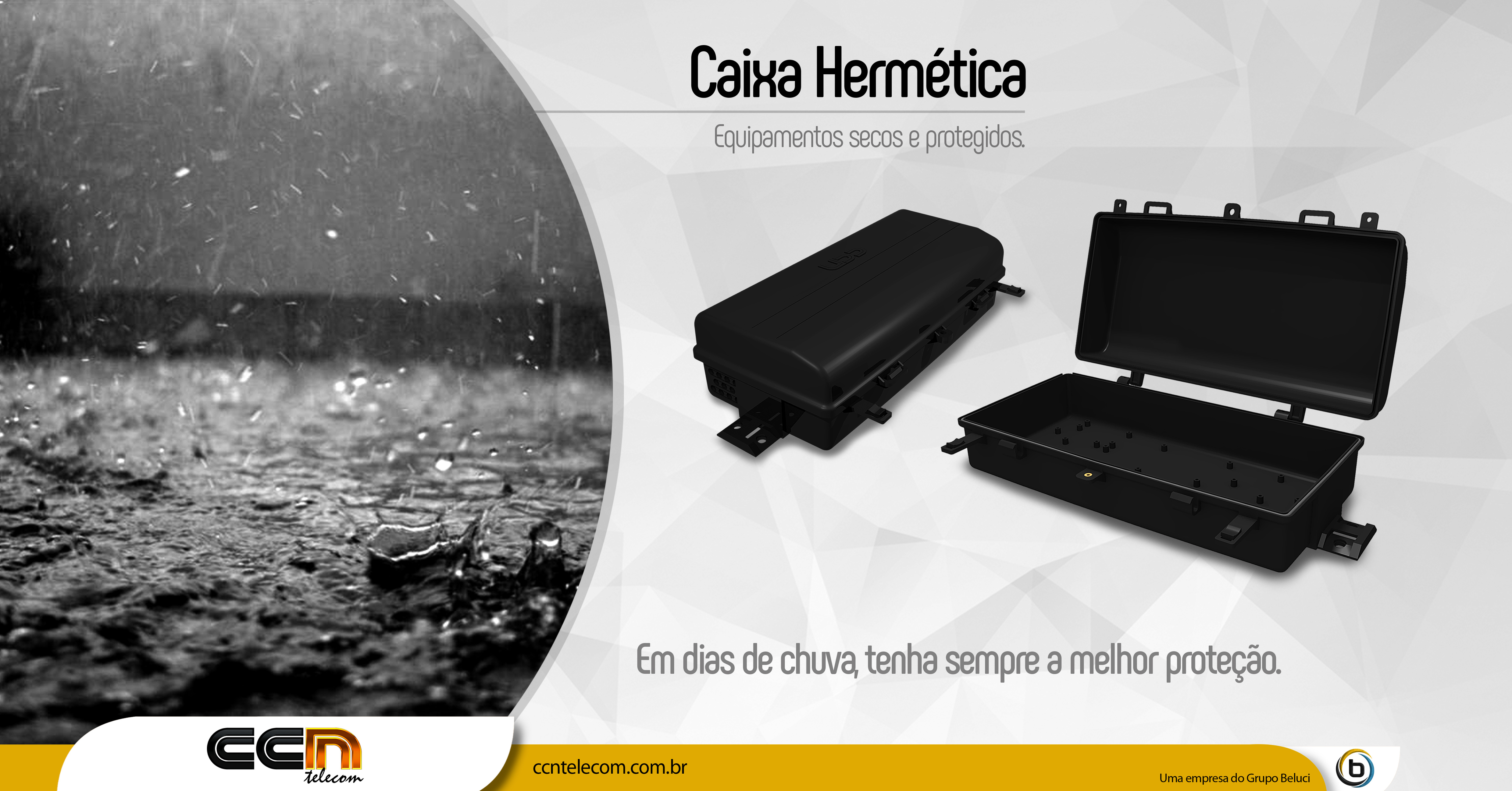 caixa hermetica