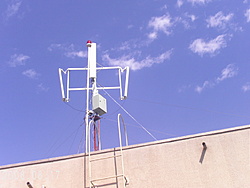 Chegada até as antenas