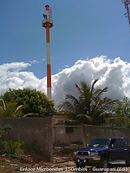Chegando no local...... o sol...