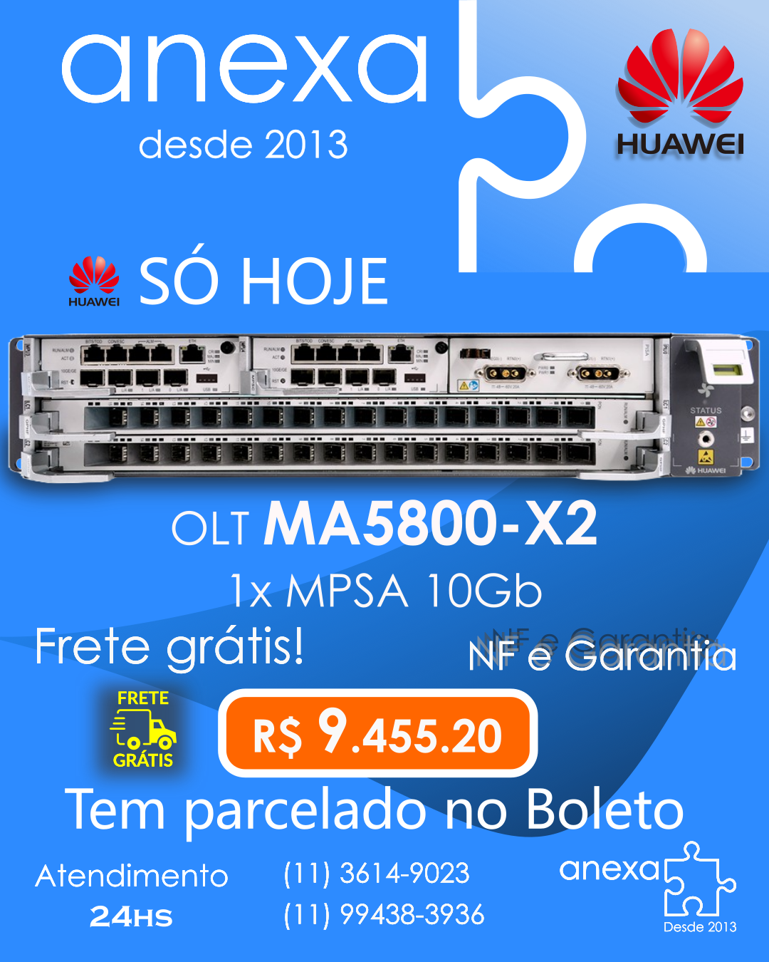 OLT Huawei X2