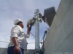 Radio SAF e Antena 120CM -...