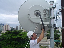 Radio SAF e Antena 120CM -...