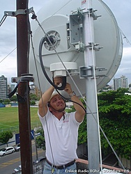 Radio SAF e Antena 120CM -...
