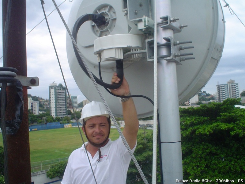 Radio SAF e Antena 120CM - 300mbps full !