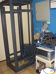 Organizaçao do rack do provedor