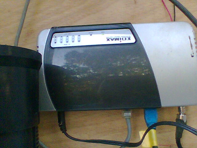 Nova caixa com Aps Edimax e Glink