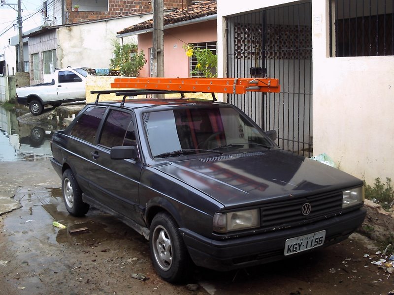 Viatura, depois de 24 horas de chuva