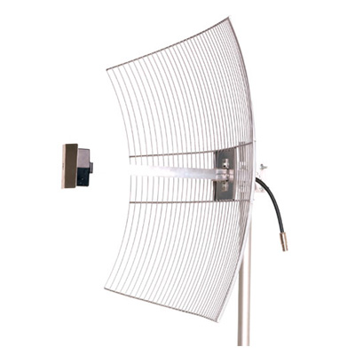 ANTENA AQUÁRIO 2,4GHZ PARÁBOLA GRADE 25 DBI MM2425