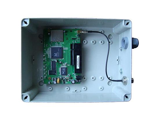 CAIXA HERMÉTICA STECK + PLACA PCBA KRAZER (FIRMWARE AP ROUTER 7.3v)