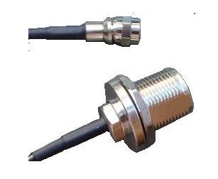 PIGTAIL NFEMEA/SMA (IDEAL COM ANTENA DIPOLO NMACHO E CAIXA HERMÉTICA)