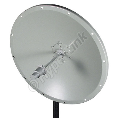 Antena Hyperlink 5.8ghz 24dbi de Disco - HG5824D