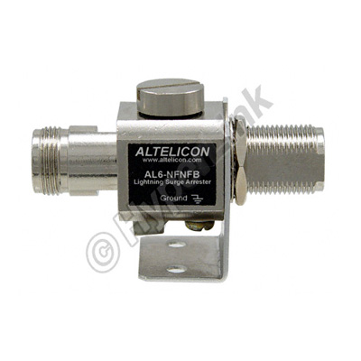LIGHTING PROTECTOR 0/6GHZ 2KW GAS DISCHARGE NF/NF