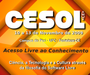 Banner do CESoL-CE 2009