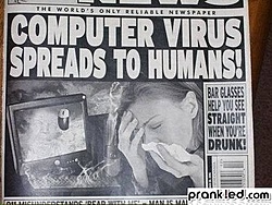Computer Virus Spreads to...