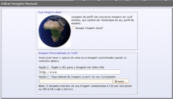 Selecionando o Avatar para o...