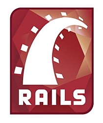 Ruby on Rails Logo.