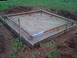 base da torre 40mts