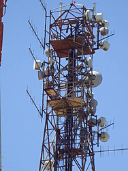 congestionamento de antenas